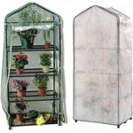 Mini-serre 'Balcony 4' + couverture d'hivernage - Intermas - Celloplast